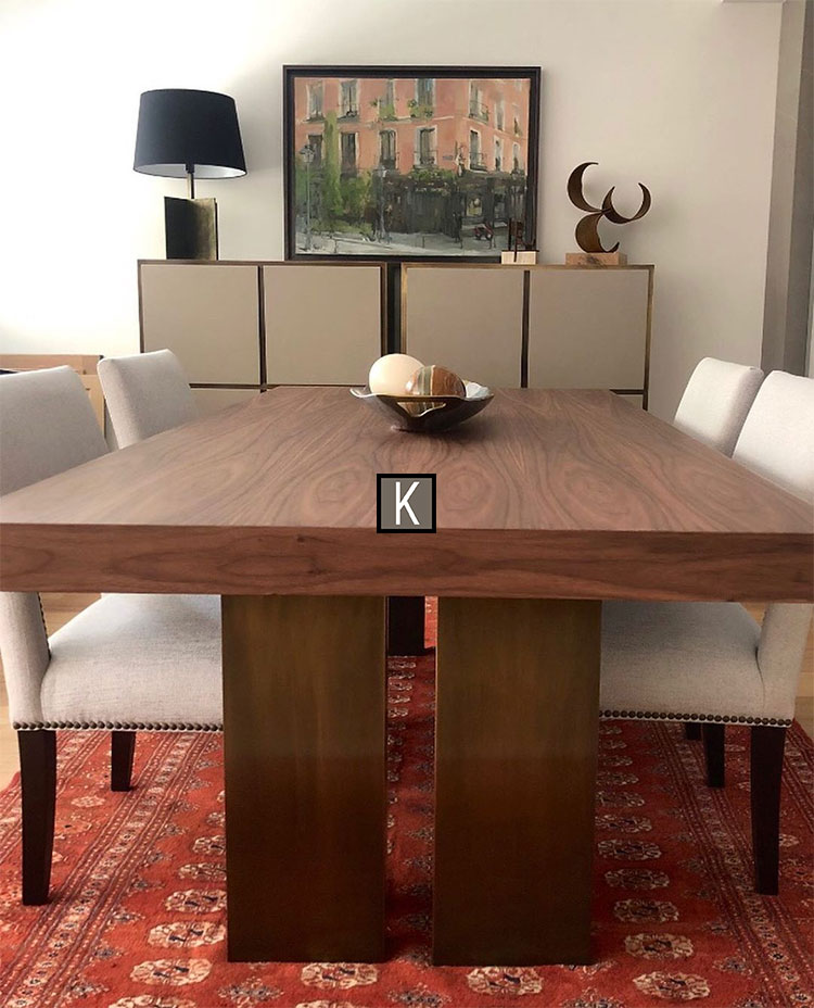 Proyecto de Mueble a Medida - Mesa de Comedor en Nogal